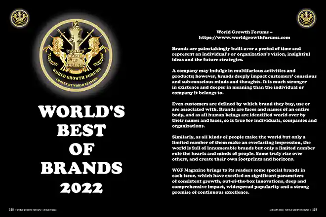 Lead WGF World's Most Promising Brands