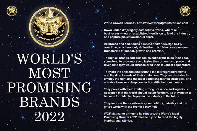 Lead WGF World's Most Promising Brands