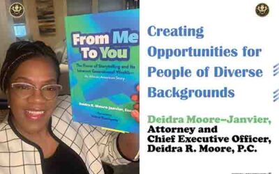 Deidra Moore–Janvier – Creating Opportunities for People of Diverse Backgrounds