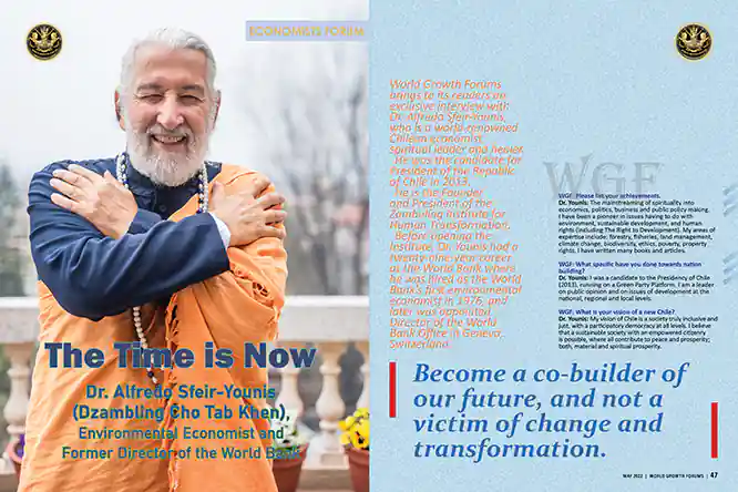 Dr Alfredo Sfeir-Younis WGF Magazine June 2023
