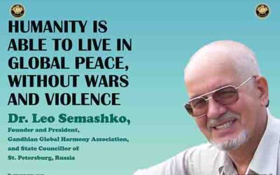 Dr Leo Semashko – Humanity is Able to Live in Global Peace, Without Wars and Violence